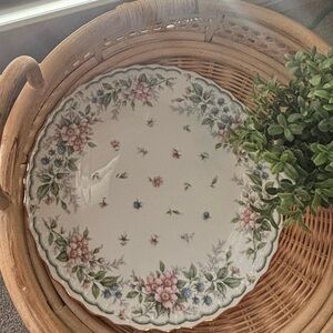 Floral Porcelain Plate